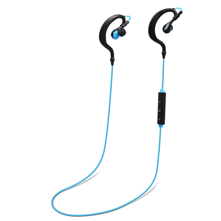 Wireless Sport Headsets V4.1 Sweat-proof In-Ear Bluetooth Earbuds Black Image 1