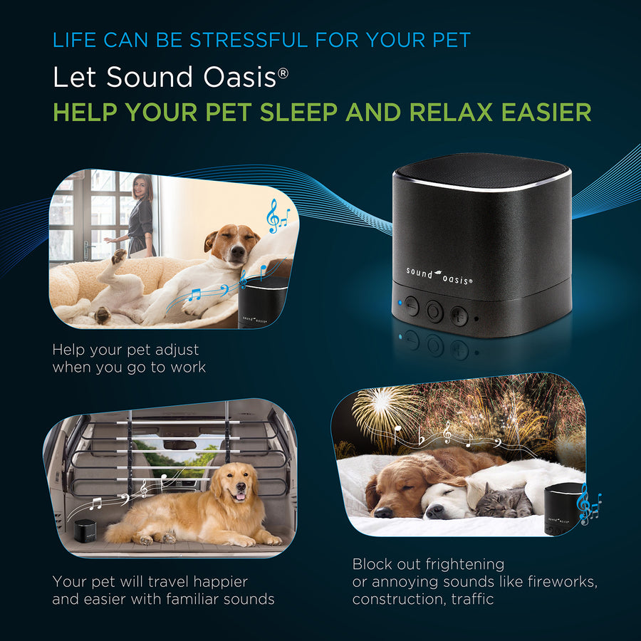 Sound Oasis Bluetooth Pet Sound Therapy System Image 1