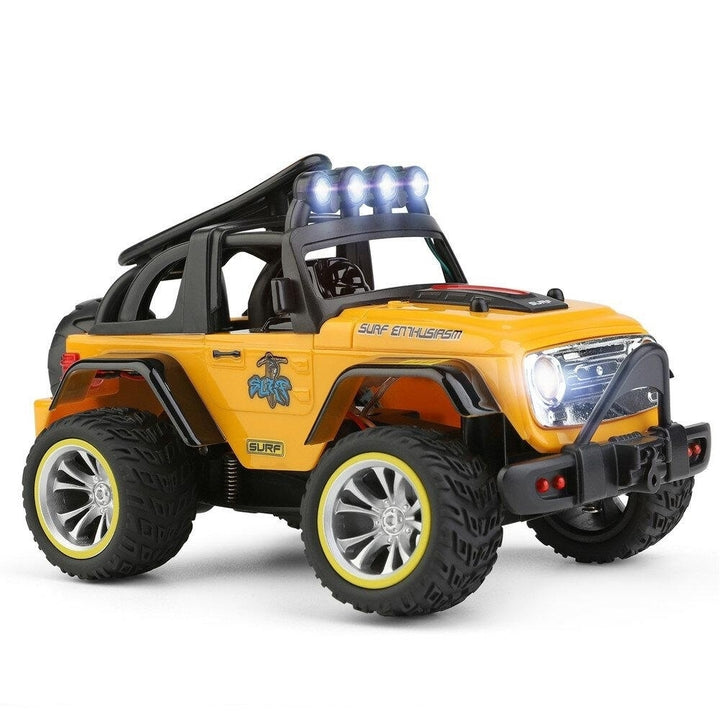 2.4G 1,32 2WD Mini RC Car Off Road Vehicle Models WLight Children Toy Image 4