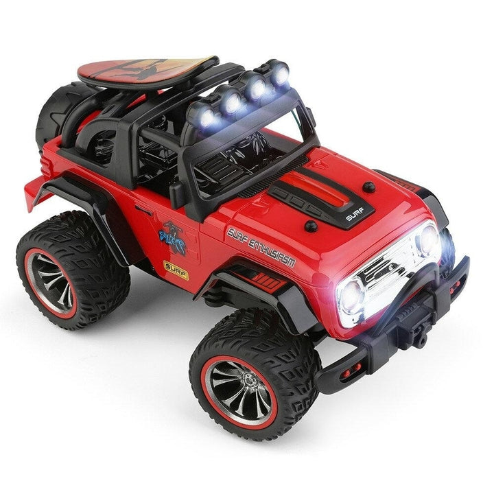 2.4G 1,32 2WD Mini RC Car Off Road Vehicle Models WLight Children Toy Image 7