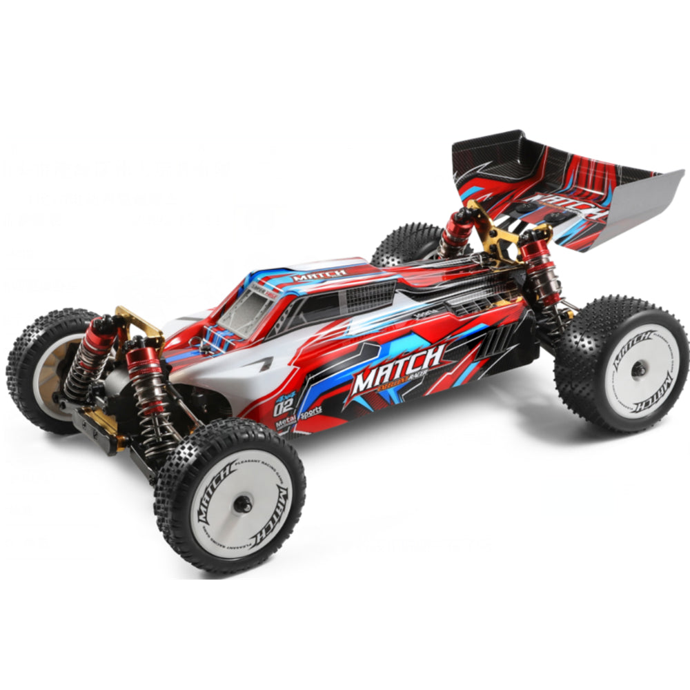1,10 2.4G 4WD 45km,h RC Car Metal Chassis Vehicles Model 7.4V 2200mAh Off-Road Climbing Truck Image 1