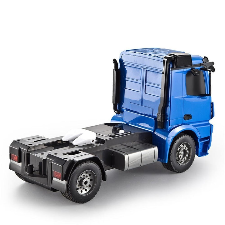 2.4G 1,20 RC Car Crawler Container Truck With Head Light Image 4