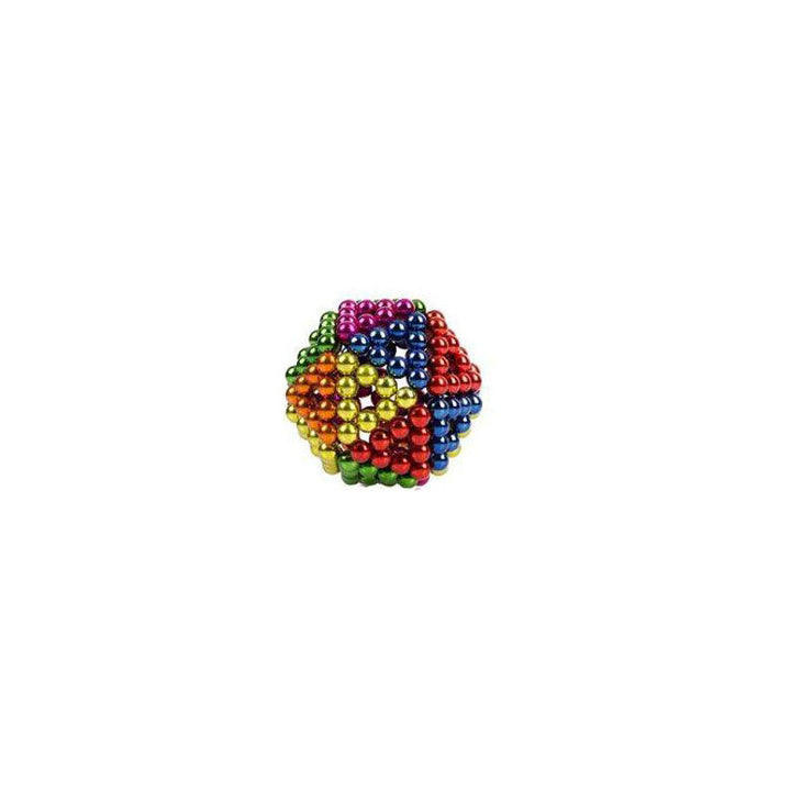 222Pcs Per Lot 6mm Multi-Colror Magnetic Buck Balls Intelligent Cube Magic Beads Puzzle Toys Image 6