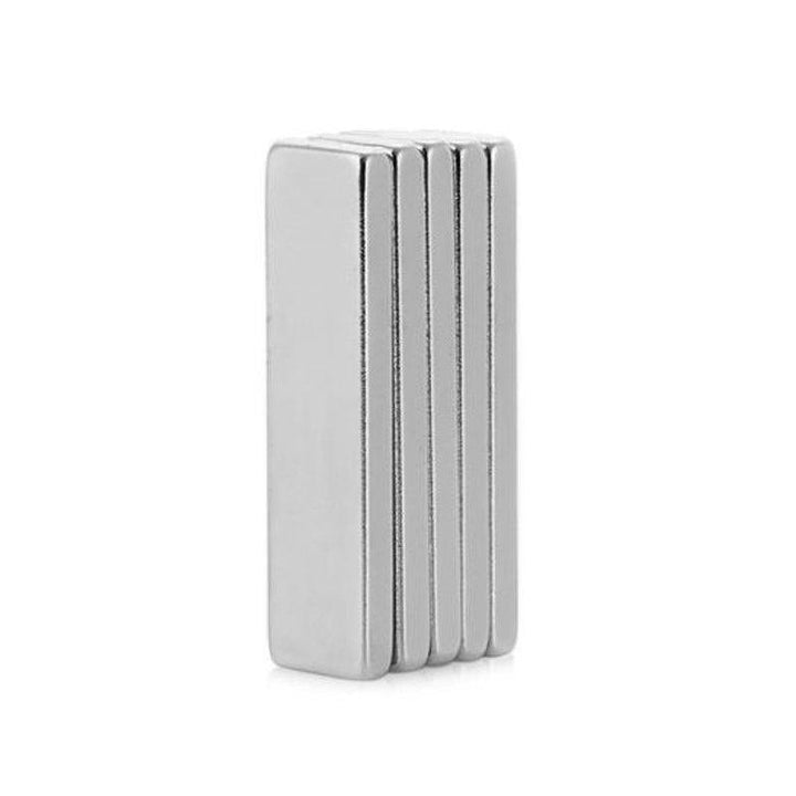 5PCS 40 x 10 x 4mm N35 Powerful Creative NdFeB Cube Magnetic Toys For Kid Adult DIY Image 4