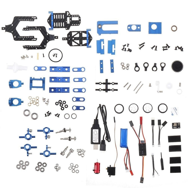 Rear Drift-Repellent RC Car Parts Electric DRZ XRX Mini Z Racing Car RC Model Need to Assembly Image 4