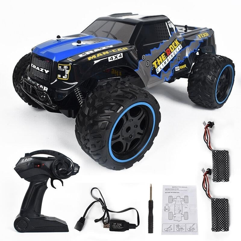 RC Car 2.4G 2WD High Speed 20 Km,h Brushed RC Vehicle Model RTR With Several Battery for Kids and Adults Image 1