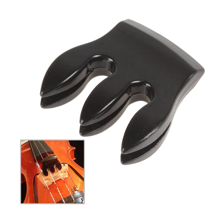 Three Prongs Metal Violin Silencer for Violin Practice Accessories Image 1