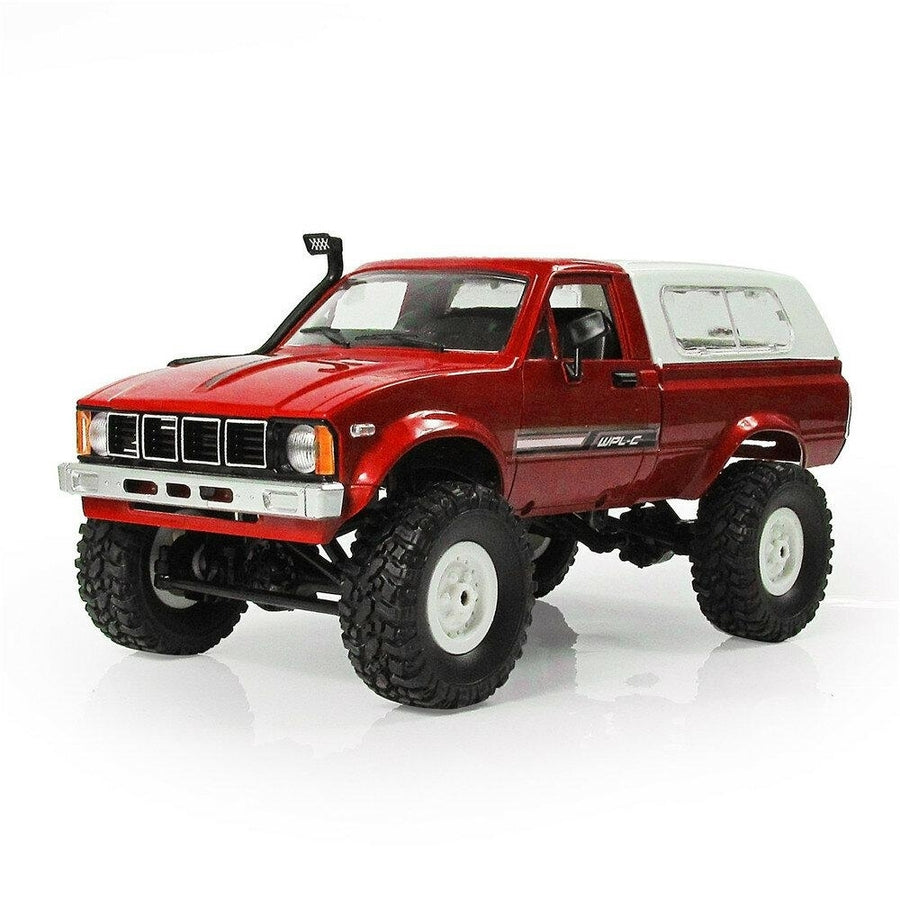 RTR 4WD 2.4G Military Truck Crawler Off Road RC Car 2CH Toy Image 1