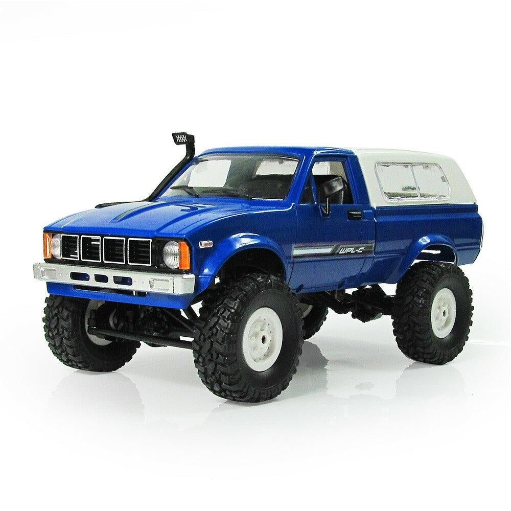 RTR 4WD 2.4G Military Truck Crawler Off Road RC Car 2CH Toy Image 2