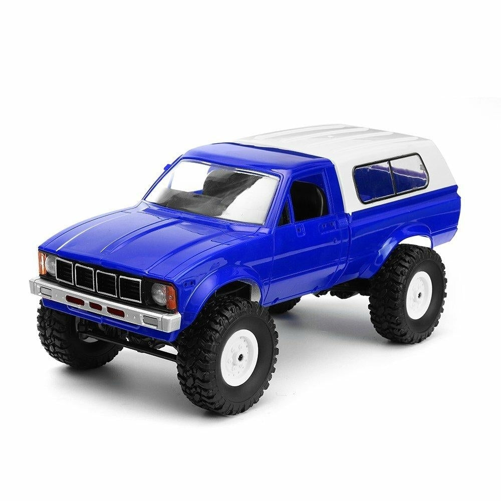 RTR 4WD 2.4G Military Truck Crawler Off Road RC Car 2CH Toy Image 3