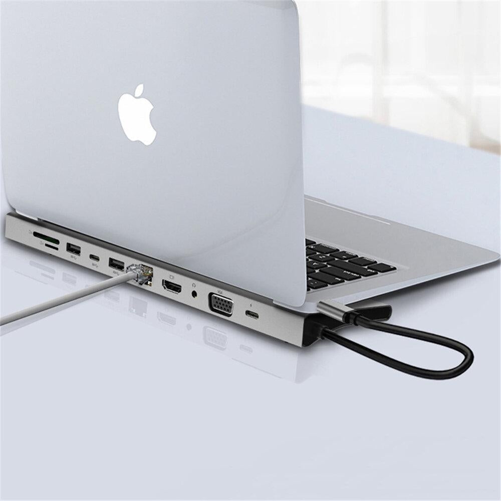 11-in-1 USB-C Hub Adapter with 3 USB 3.0 Image 4