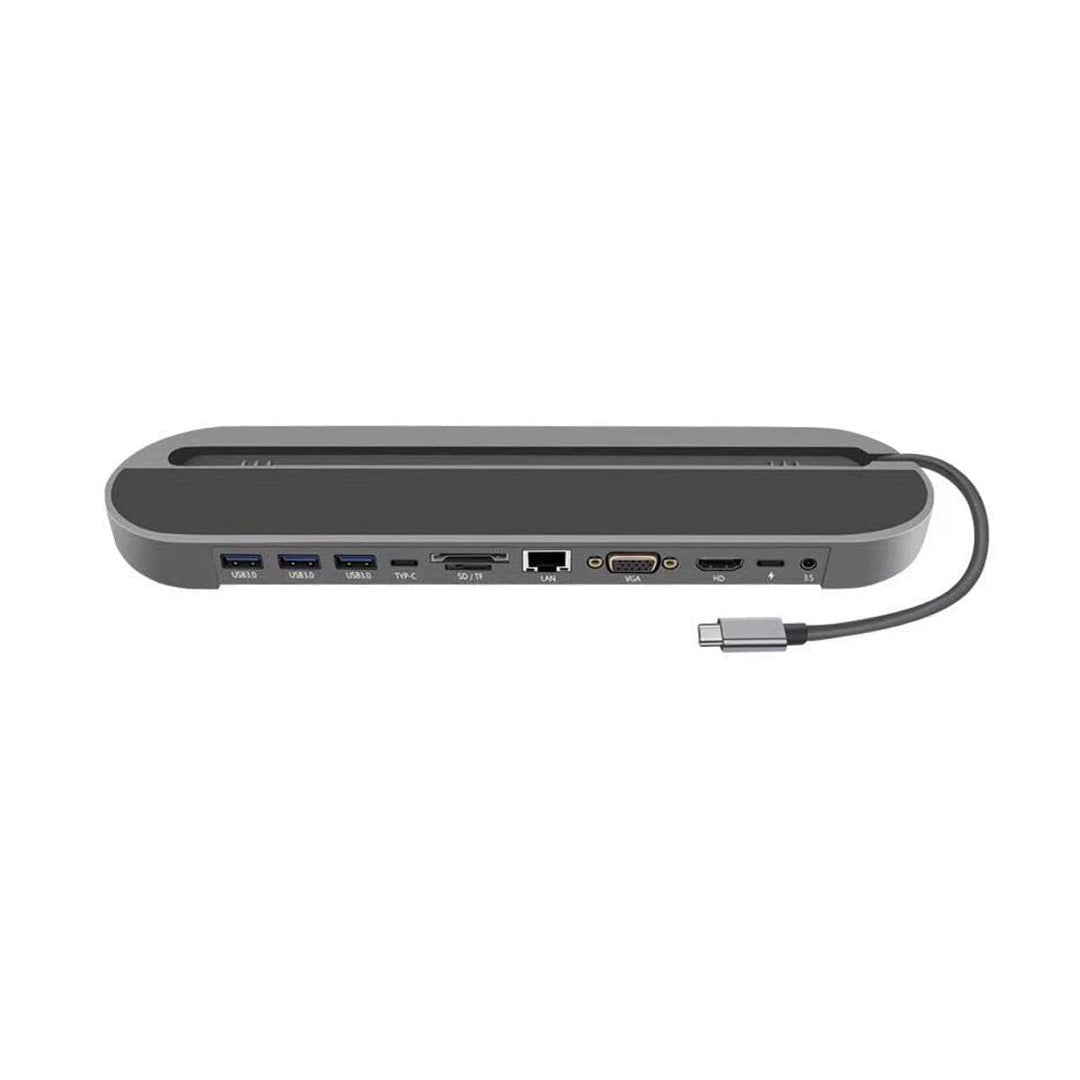 87W 11 In 1 USB Type-C Hub Docking Station Adapter With 4K HDMI Display 87W USB-C PD3.0 Power Delivery 1080P VGA Image 4