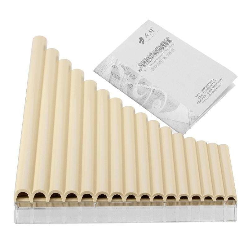 16 Tube Eco Friendly Resin C tone Pan Flute Easy Learning Image 11