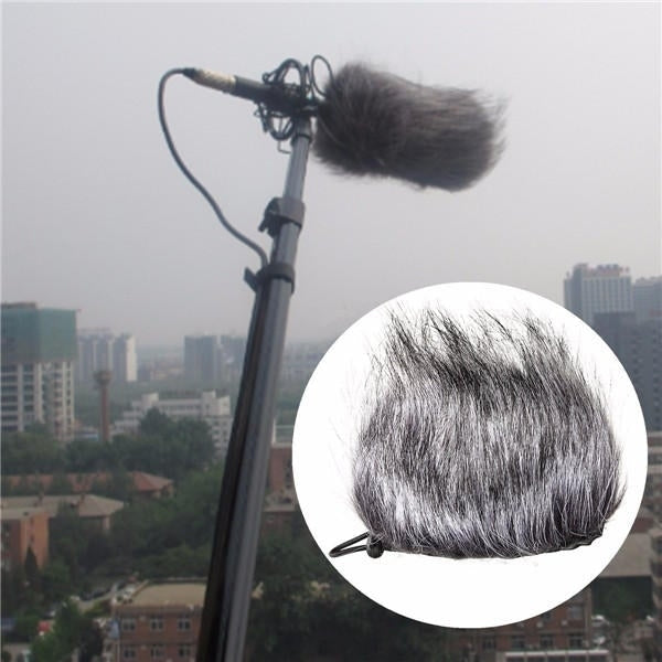 Microphone Muffler faux Windscreedn For Sony D50 Zoom H1 H2N H4N Q3 Q3HD Recorder Image 6