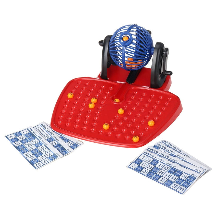 Lottery Machine Bingo Game Draw Machine Childrens Puzzle Desktop Toys Parent-Child Interactive Toys Image 1