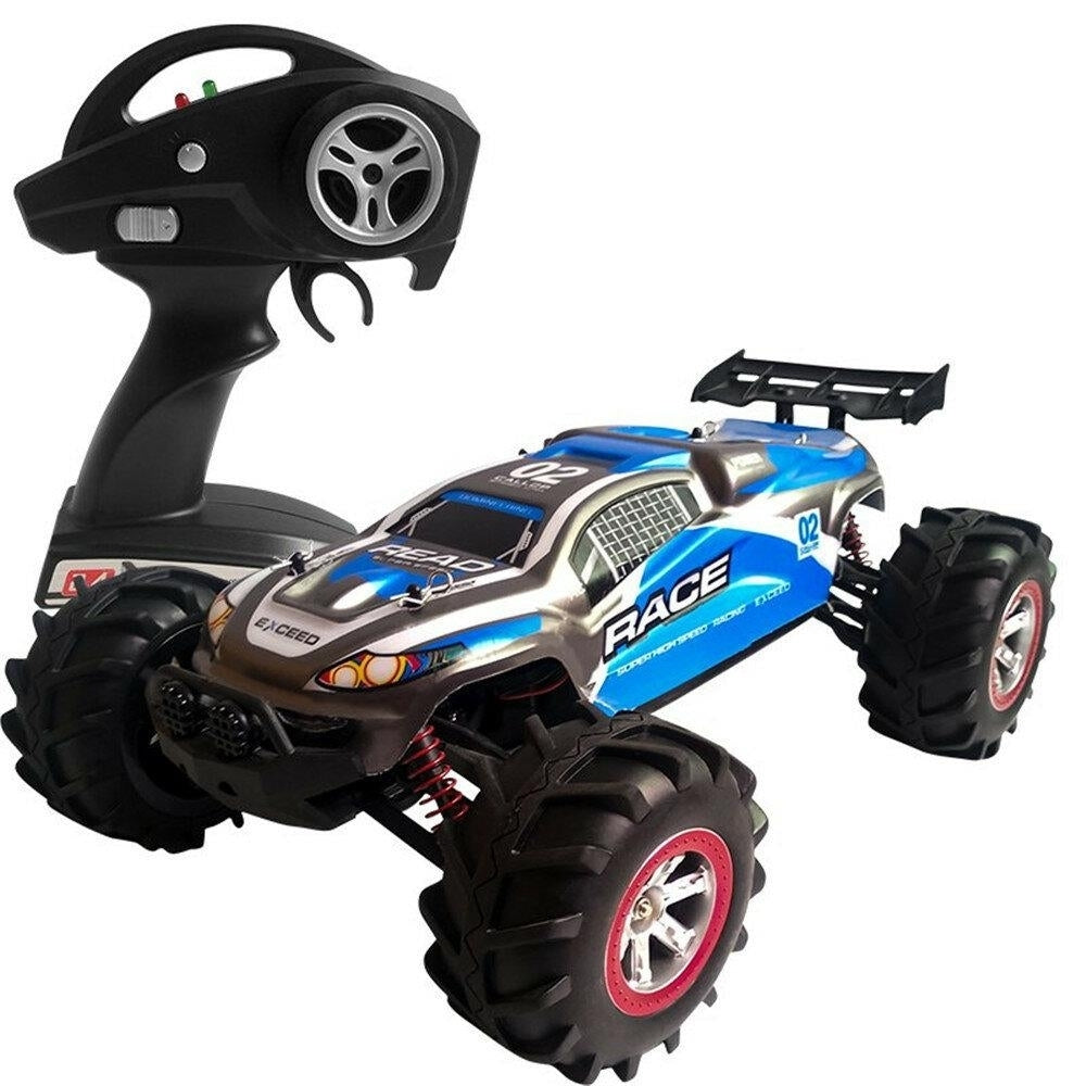 2.4G 4WD Brushed Rc Car Water Land Amphibious Short Course Off-road Truck Image 1