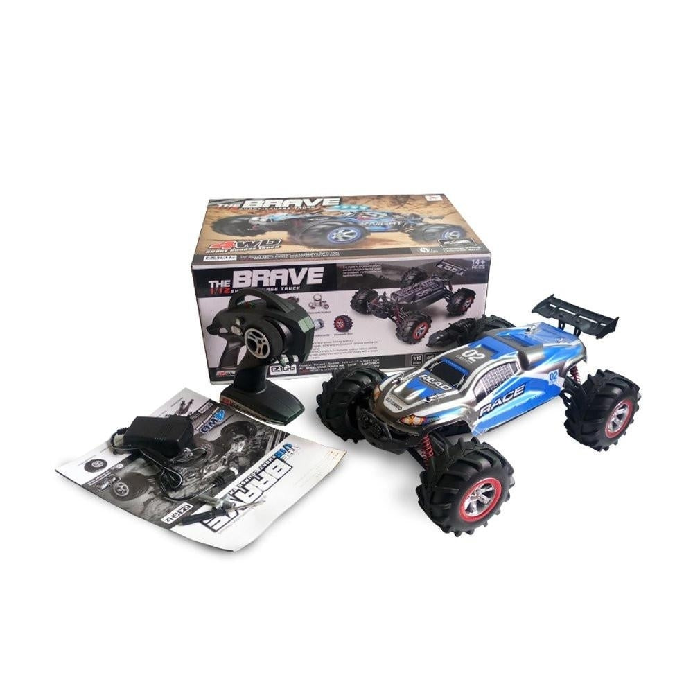 2.4G 4WD Brushed Rc Car Water Land Amphibious Short Course Off-road Truck Image 6