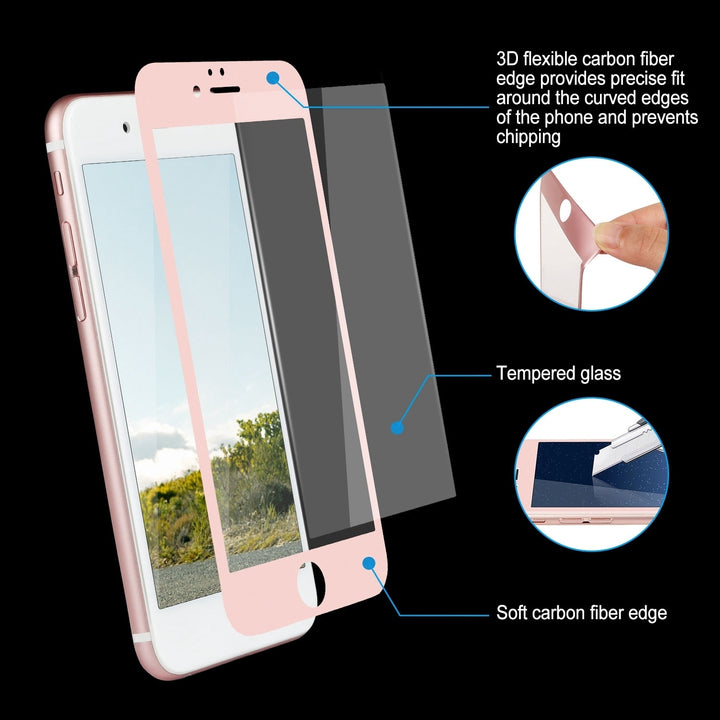 Screen Protector for iPhone 6 Plus 3D Edge Tempered Glass Phone Screen Saver HD Tempered Glass Image 6