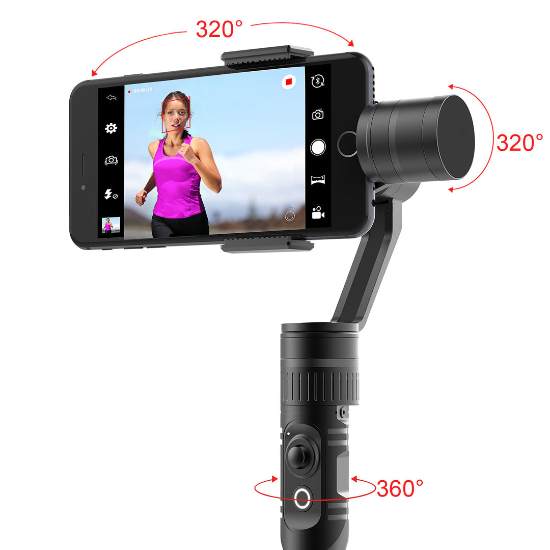 3 Axis Handheld Gimbal Stabilizer for Smartphones up to 6in Image 4