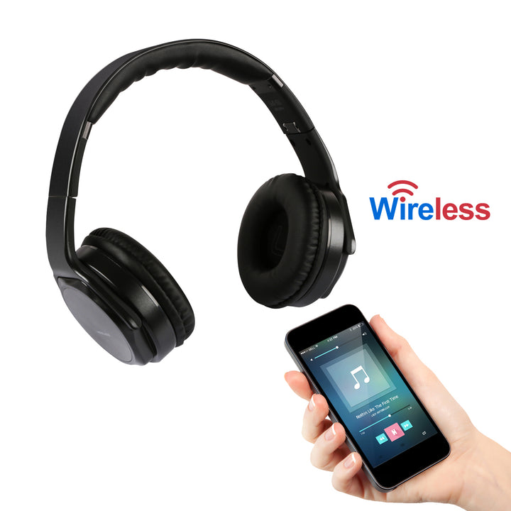 Wireless Foldable Headphones With Built in Speaker Image 1