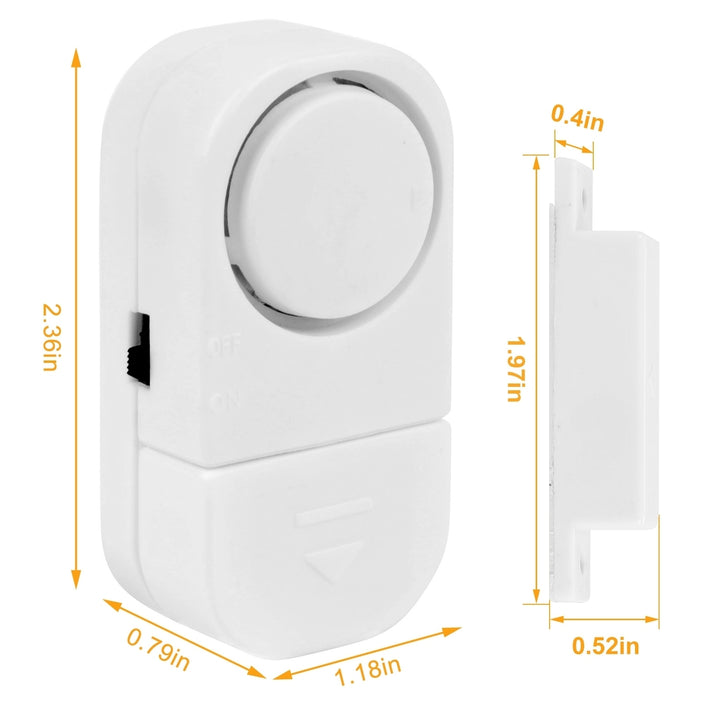 Wireless Window Door Magnet Alarms Magnetic Sensor Security Burglar Alarm For Kid Safety Image 4