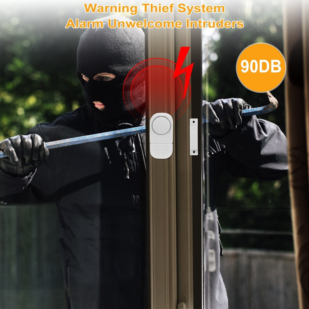 Wireless Window Door Magnet Alarms Magnetic Sensor Security Burglar Alarm For Kid Safety Image 7