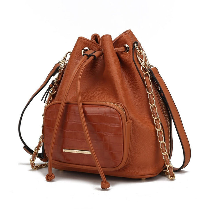 Azalea Bucket Handbag by Mia K Image 4