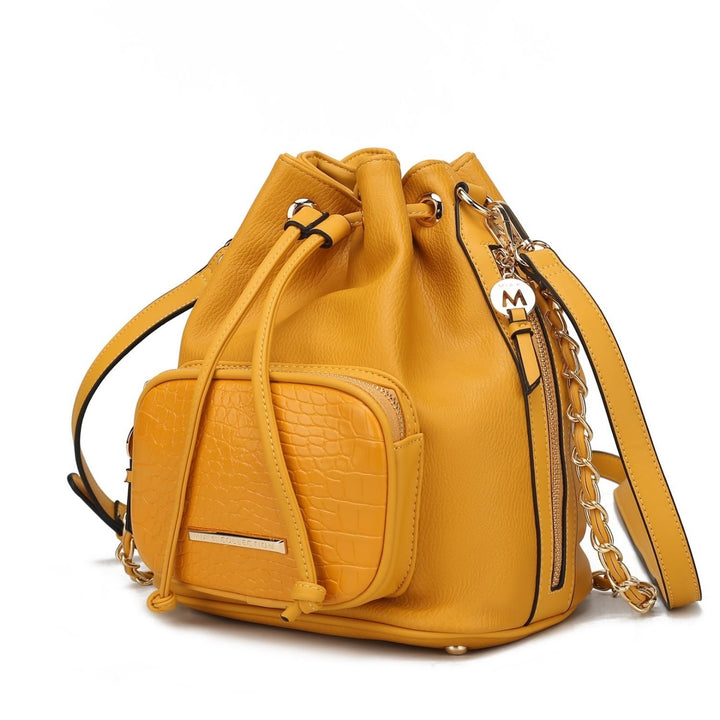 Azalea Bucket Handbag by Mia K Image 9
