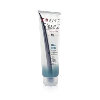 CHI Ionic Color Illuminate Conditioner - Teal Blue 251ml/8.5oz Image 2