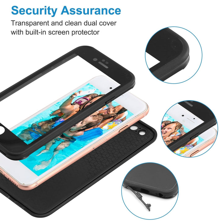 Waterproof Phone Case for iPhone 6 6S IPX6 Shockproof Dustproof Slim Cover Image 6