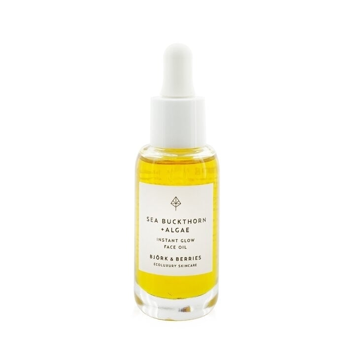 Bjork and Berries - Sea Buckthorn+ Algae Instant Glow Face Oil(30ml/1oz) Image 1