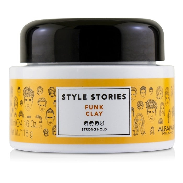 AlfaParf - Style Stories Funk Clay (Strong Hold)(100ml/4.16oz) Image 1