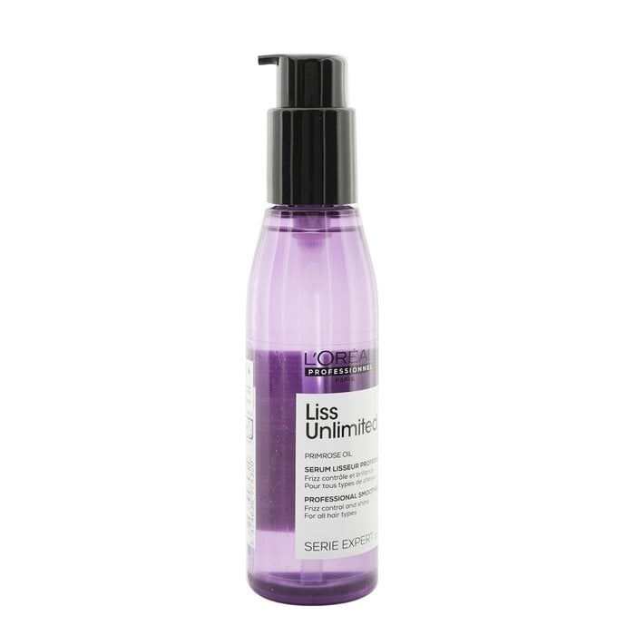 LOreal - Professionnel Serie Expert - Liss Unlimited Primrose Oil Frizz Control and Shine Smoother Serum (All Hair Image 2