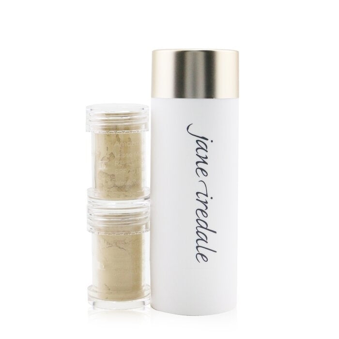 Jane Iredale - Amazing Base Loose Mineral Powder SPF 20 Refillable Brush (1x Brush2x Refills) - Warm Image 1