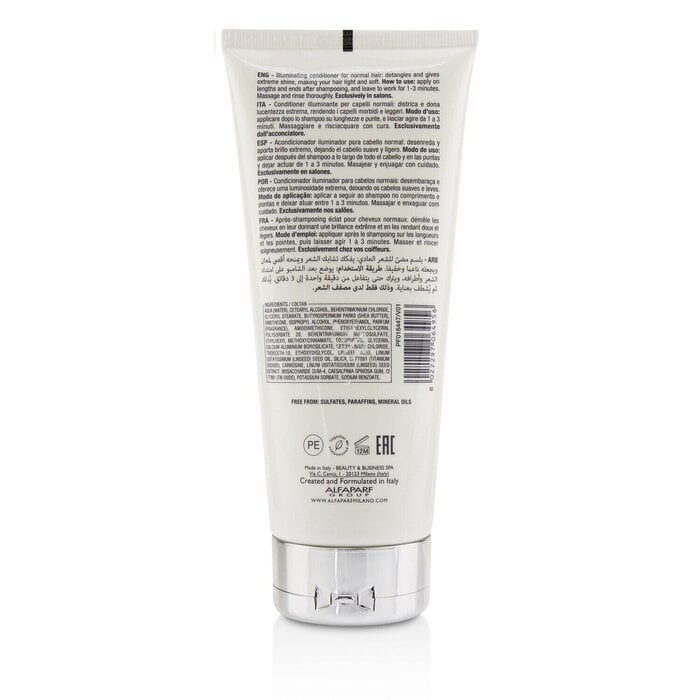 AlfaParf - Semi Di Lino Diamond Illuminating Conditioner (Normal Hair)(200ml/6.76oz) Image 2