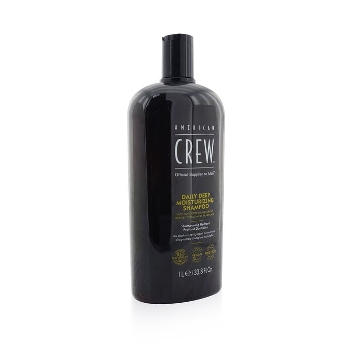 American Crew - Men Daily Deep Moisturizing Shampoo (For Normal To Dry Hair)(1000ml/33.8oz) Image 2