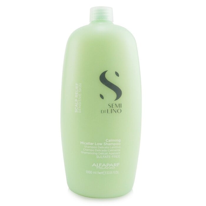 AlfaParf - Semi Di Lino Scalp Relief Calming Micellar Low Shampoo (Sensitive Skin)(1000ml/33.8oz) Image 1