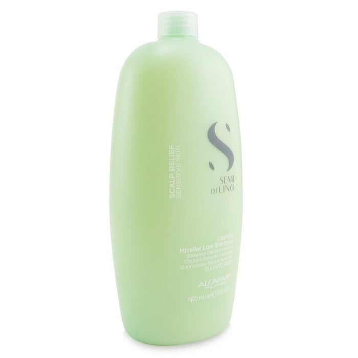 AlfaParf - Semi Di Lino Scalp Relief Calming Micellar Low Shampoo (Sensitive Skin)(1000ml/33.8oz) Image 2