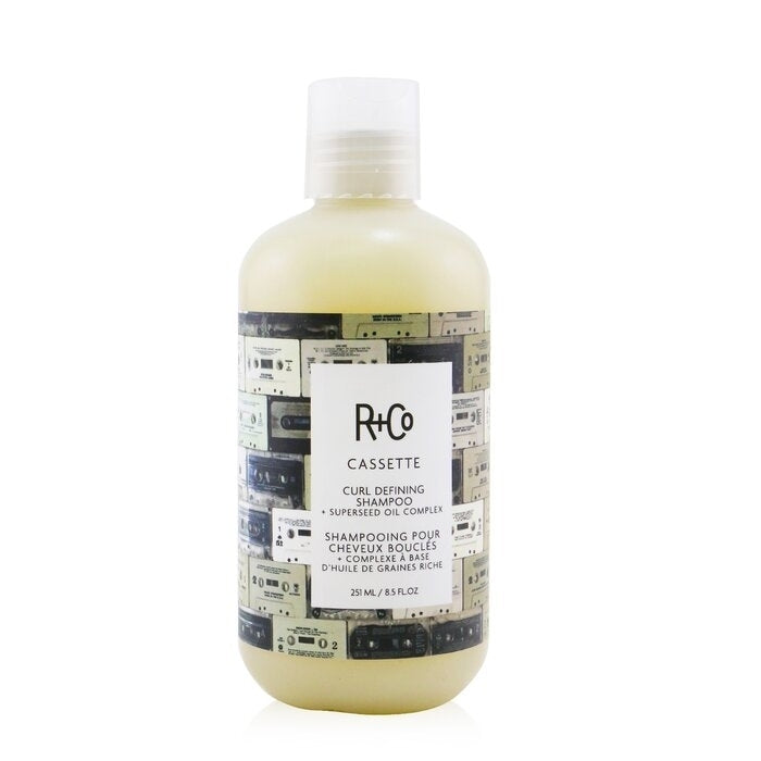 R+Co - Cassette Curl Defining Shampoo + Superseed Oil Complex(251ml/8.5oz) Image 1