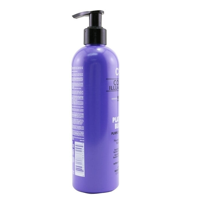 CHI - Ionic Color Illuminate Shampoo -  Platinum Blonde Purple Shampoo(355ml/12oz) Image 2