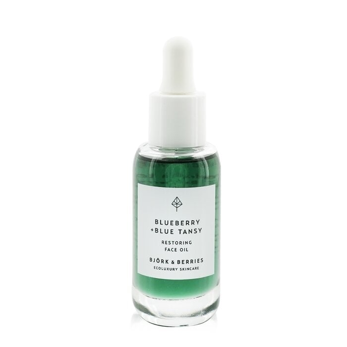 Bjork and Berries - Blueberry+ Blue Tansy Restoring Face Oil(30ml/1oz) Image 1