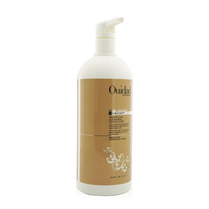 Ouidad - Curl Shaper Double Duty Weightless Cleansing Conditioner (For Loose Curls + Waves)(1000ml/33.8oz) Image 2