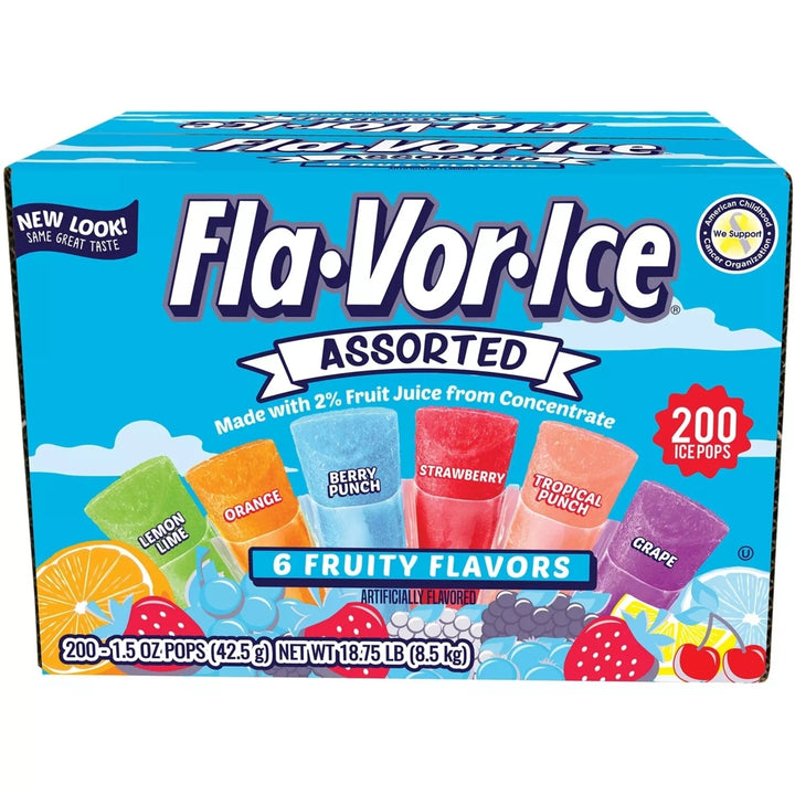 Fla-Vor-Ice Giant Pops 1.5 Ounce (Pack of 200) Image 1