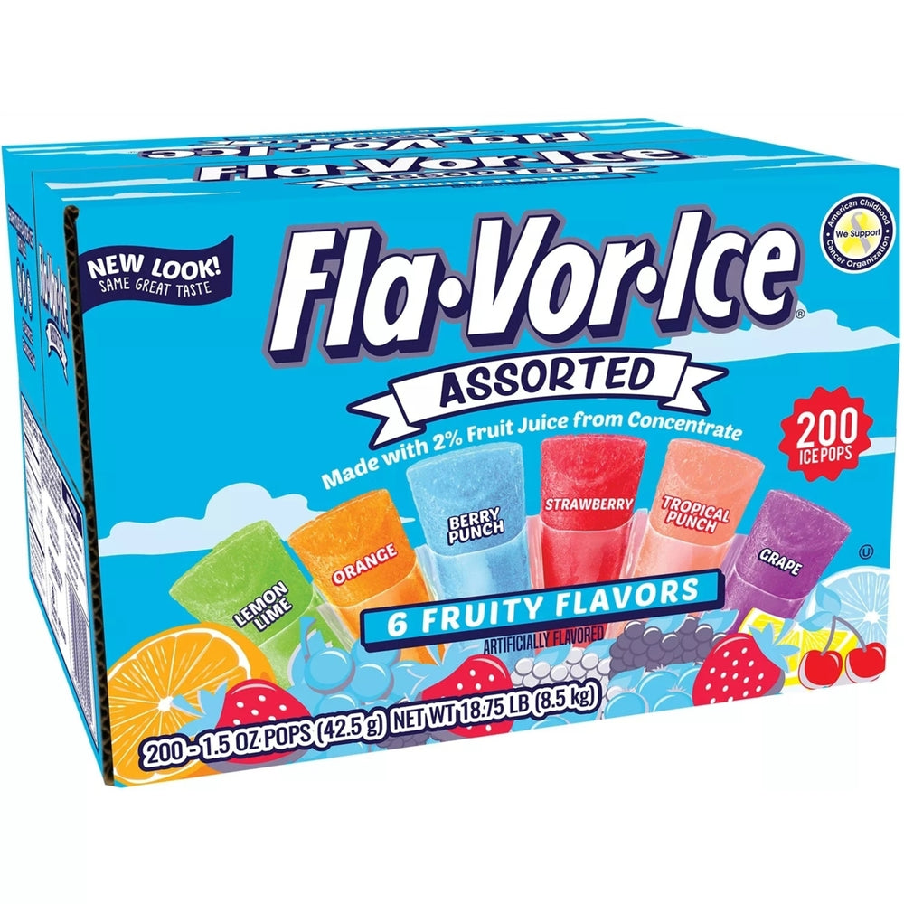 Fla-Vor-Ice Giant Pops 1.5 Ounce (Pack of 200) Image 2