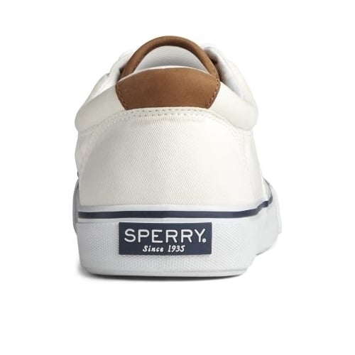 Sperry Mens Striper II CVO Sneaker Salt Washed White - STS22043 8 SW WHITE Image 4