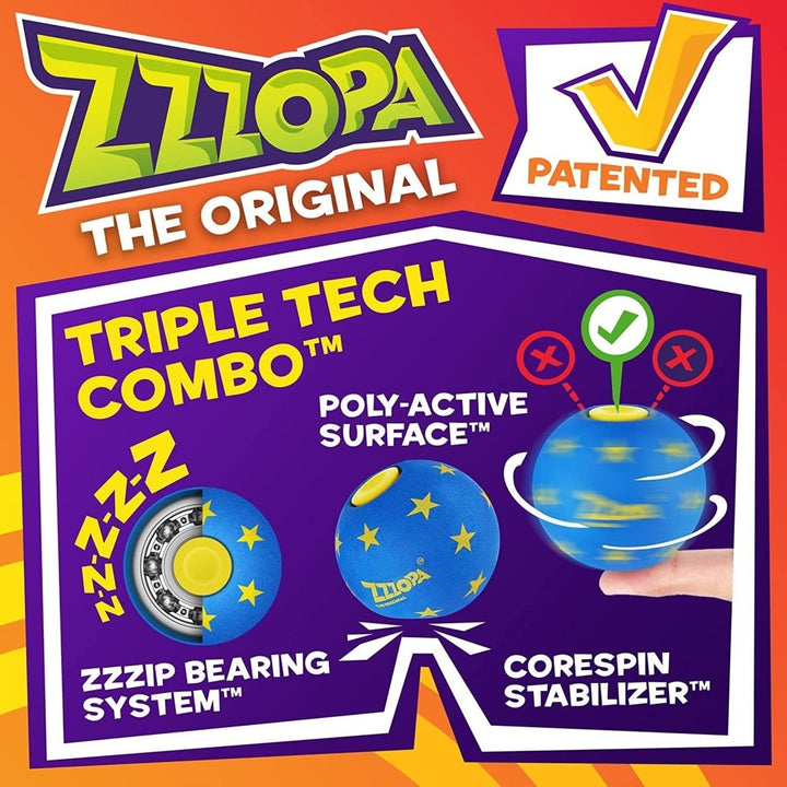 Original ZZZOPA Meteor Fidget Stress Ball Interactive Toy PMI International Image 4