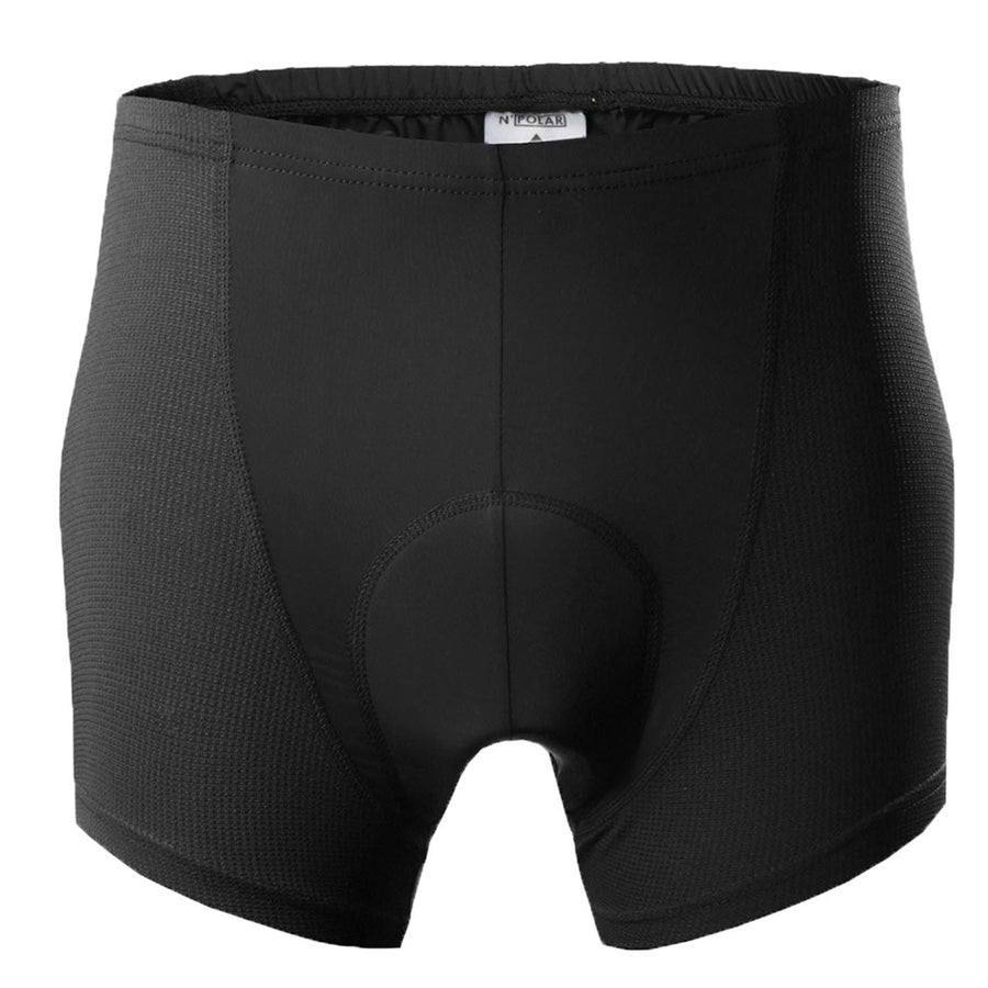 Men Cycling Underwear Shorts 3D Padded Bike Underwear Shorts Breathable Moisture Absorbing Quick Dry Image 1