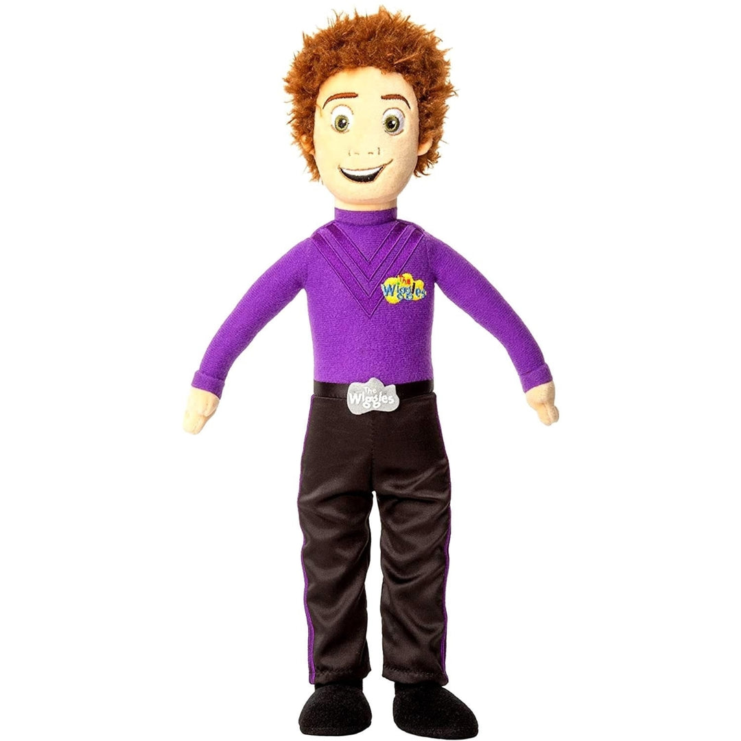 The Wiggles Purple Wiggle Lachy 14" Plush Doll Kids Musical Group Mighty Mojo Image 1