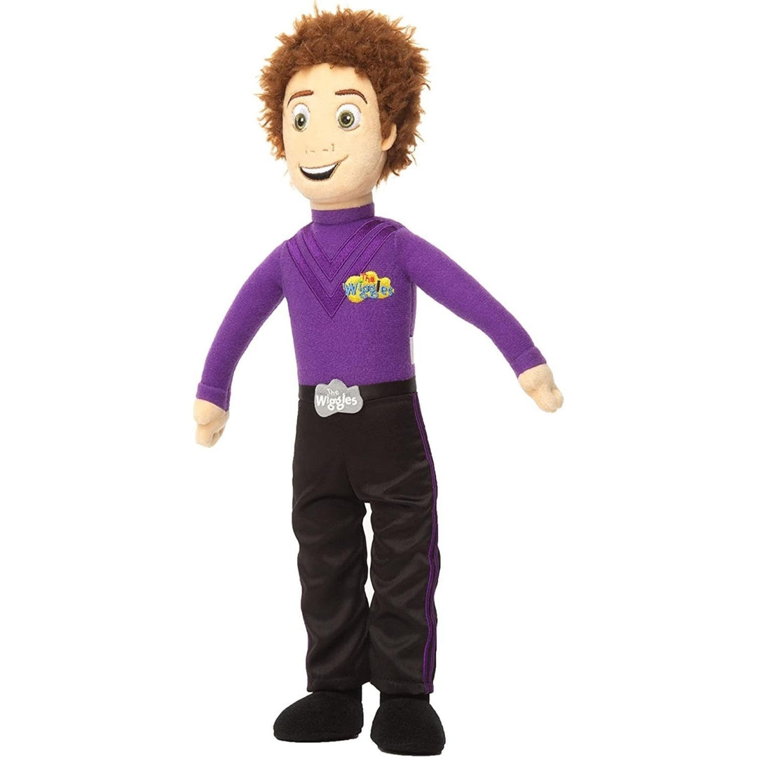 The Wiggles Purple Wiggle Lachy 14" Plush Doll Kids Musical Group Mighty Mojo Image 3