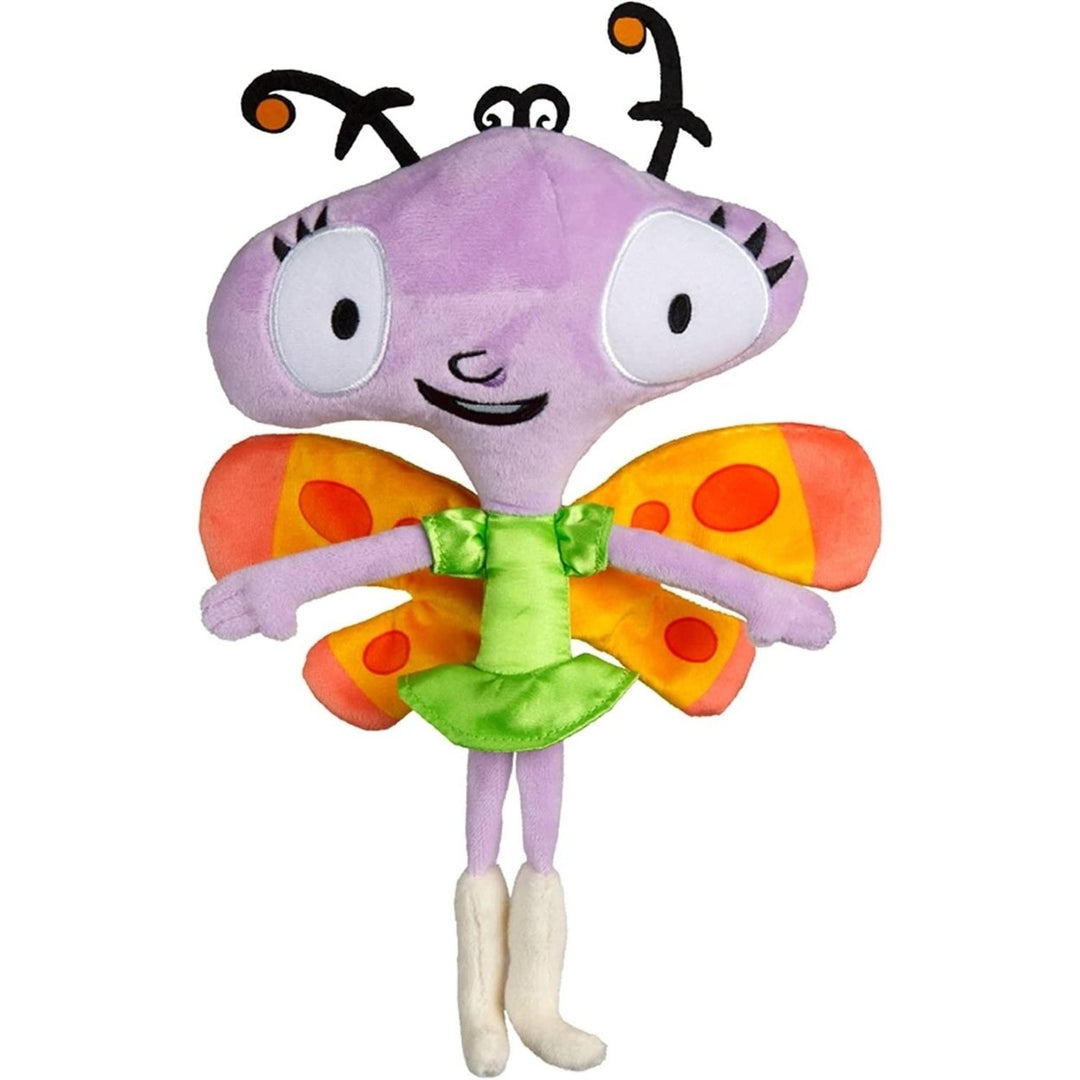 Lets Go Luna Carmen Mariposa 11" Plush Doll Mexican Butterfly PBS Cartoon Character Mighty Mojo Image 1